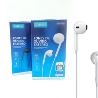 Fone Ouvido Inova com Microfone Fio Super Resistente