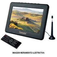 TV Digital Portátil LED 7 Polegadas Tomate Mini Monitor HD USB AV