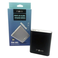 Carregador Bateria Power Bank Inova Portátil Universal 10.000mAh